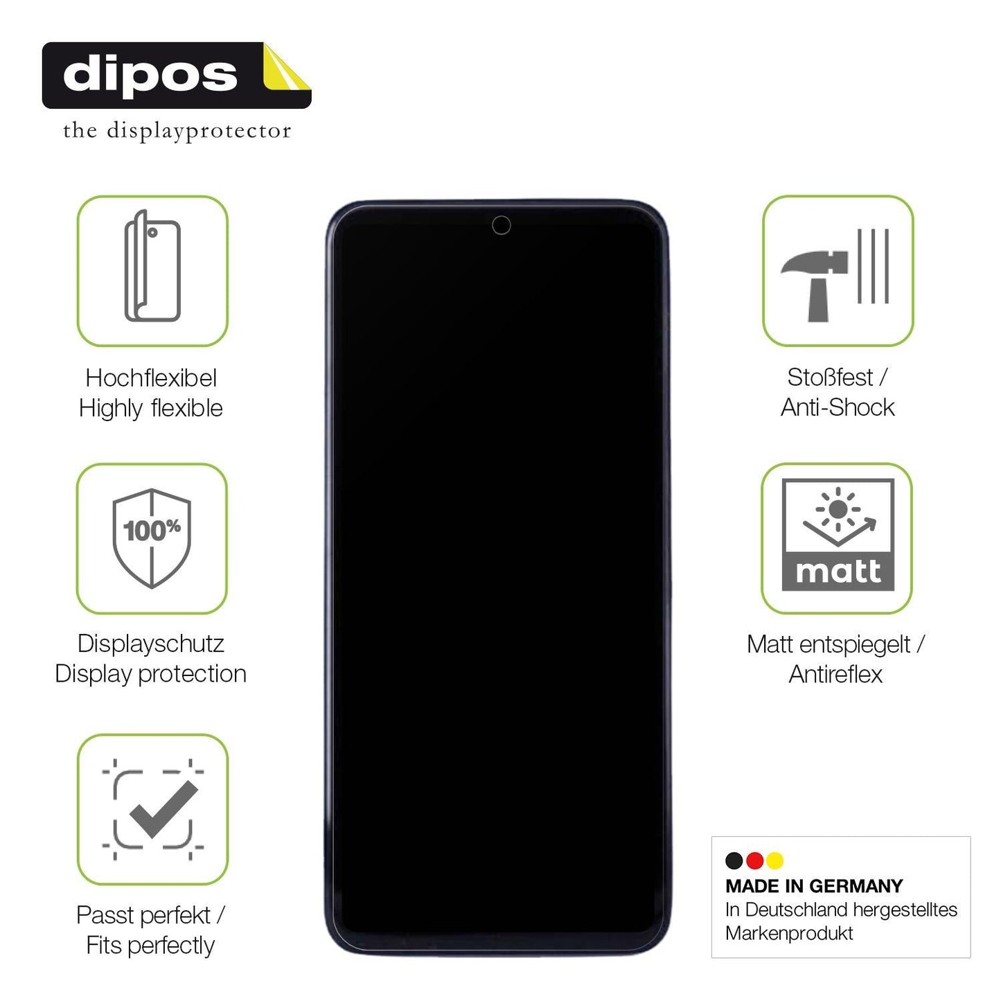2x Full Cover Schutzfolie matt für Oppo A5 2025 (7)
