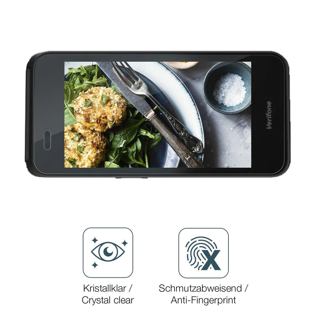 2x 9H Schutzfolie für Verifone Carbon Mobile 5 Pan (5)