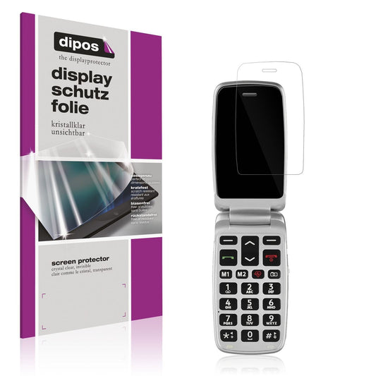 4x Schutzfolie klar für Doro 2820 Display-Schutzfo (1)