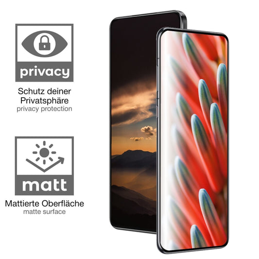 Blickschutzfolie für AVM Fritz!Fon C6 Black matt S (1)