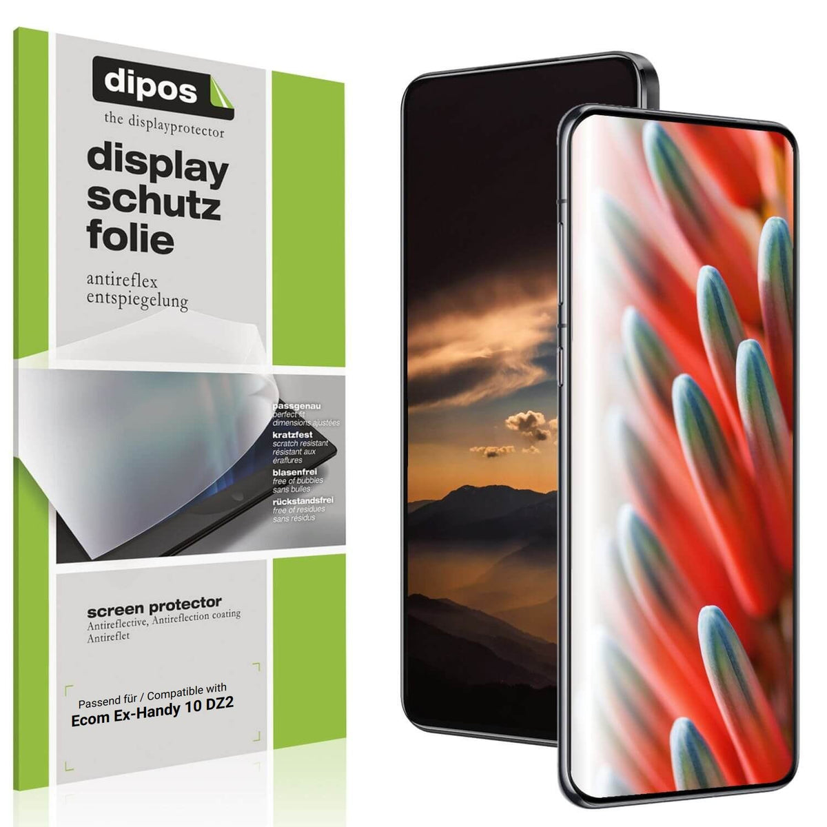 4x Schutzfolie matt für Ecom Ex-Handy 10 DZ2 Displ (1)