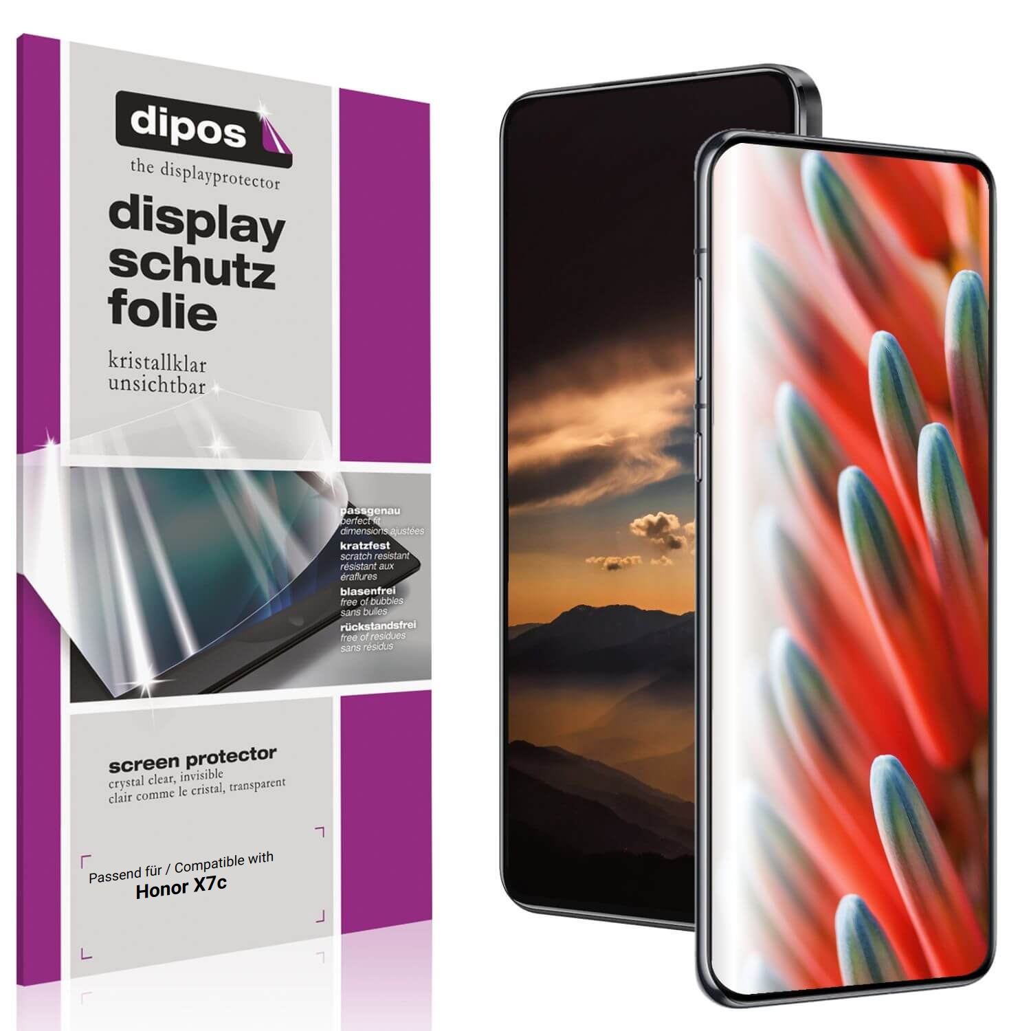 4x Schutzfolie klar für Honor X7c Display-Schutzfo (1)