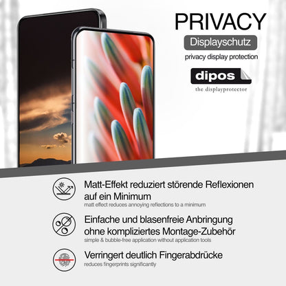 Blickschutzfolie für Nokia 150 (2023) matt Schutzf (4)
