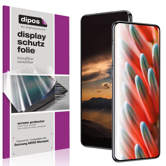 4x Schutzfolie klar für Samsung M900 Moment Displa (1)