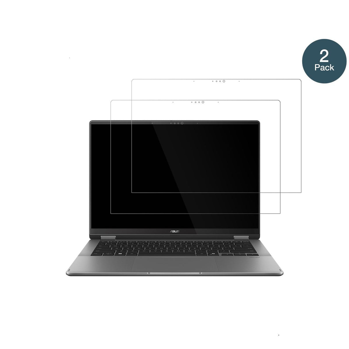2x 9H Schutzfolie für Asus Vivobook 14 Flip TP3407 (2)