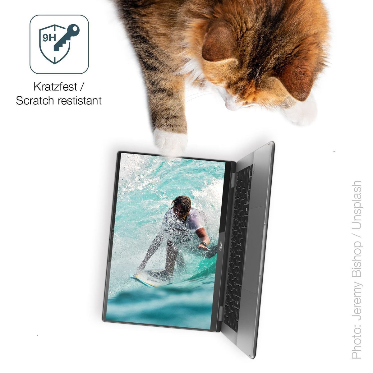 2x 9H Schutzfolie für Asus Vivobook 14 Flip TP3407 (3)