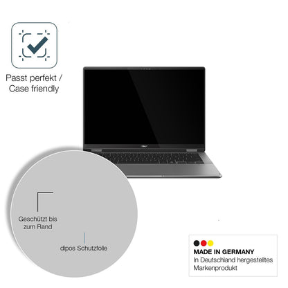 2x 9H Schutzfolie für Asus Vivobook 14 Flip TP3407 (6)