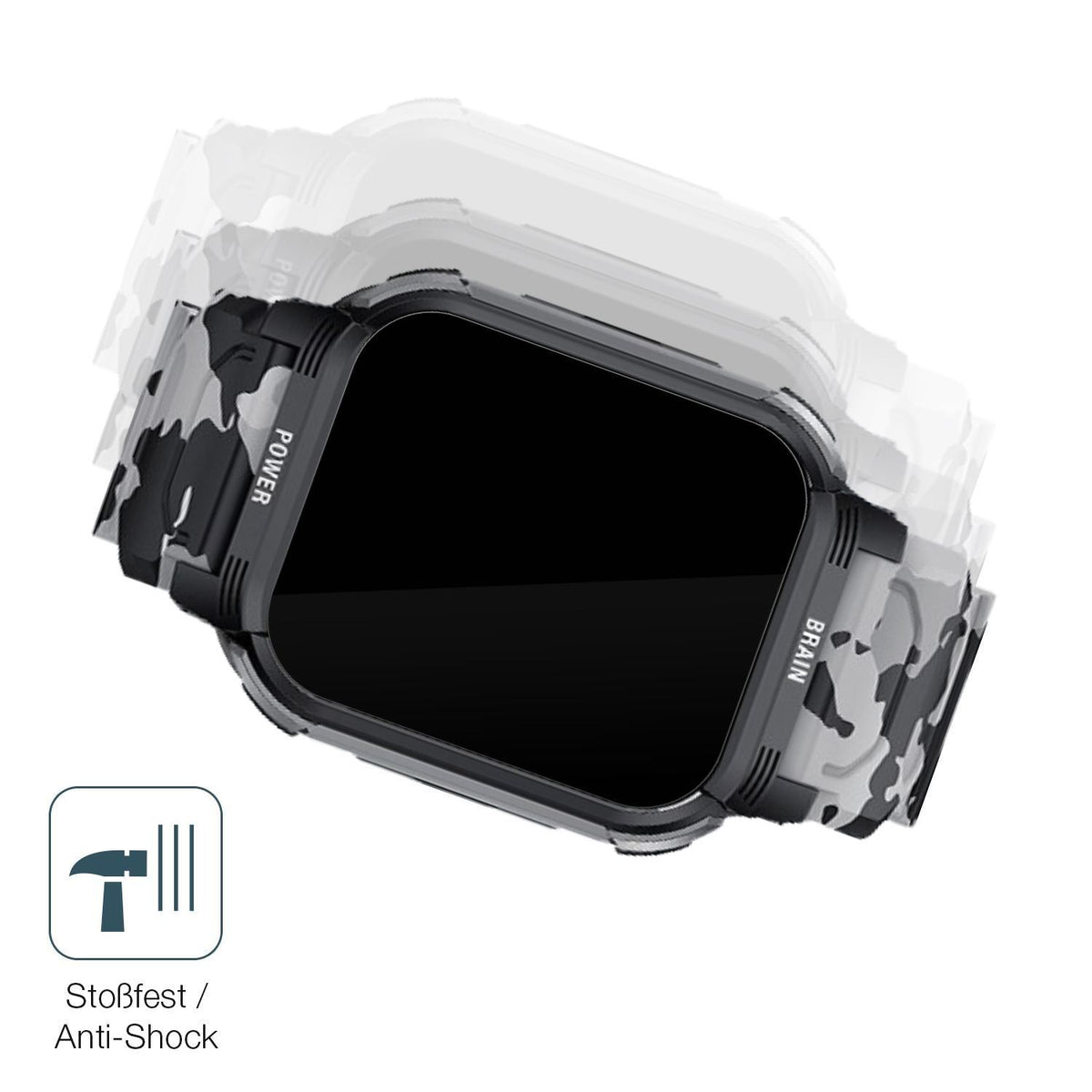 2x 9H Schutzfolie für LEMFO Y10 Smartwatch Panzerf (4)