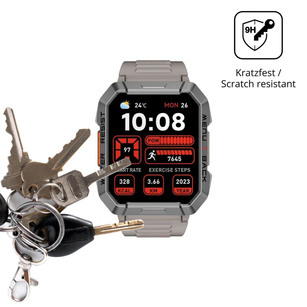 2x 9H Schutzfolie für Blackview W60 Smartwatch 2.0 (2)