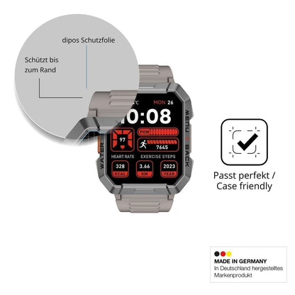 2x 9H Schutzfolie für Blackview W60 Smartwatch 2.0 (5)