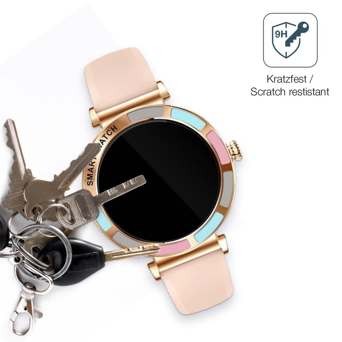 2x 9H Schutzfolie für Braidol Smartwatch 1.27 Zoll (3)