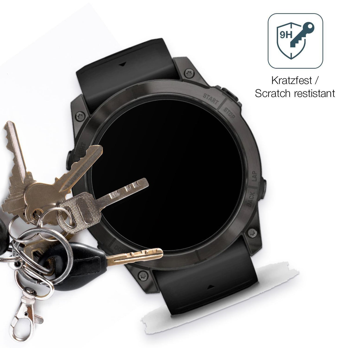 2x 9H Schutzfolie matt für Garmin Epix Pro Gen 2 5 (3)