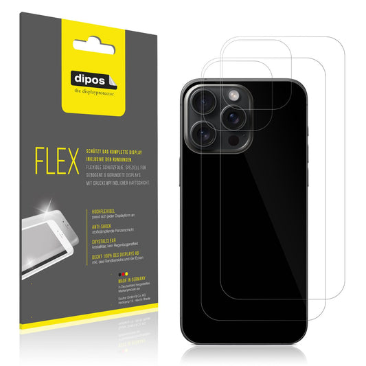 2x 3D Full Cover Schutzfolie für Apple iPhone 16 P (1)