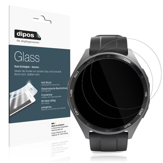 2x 9H Schutzfolie für Hama 7010 Smartwatch Panzerf (1)
