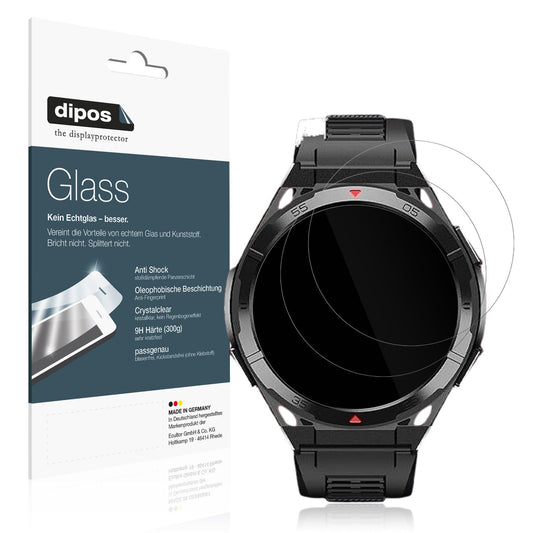 2x 9H Schutzfolie für Oukitel BT12 Smartwatch 1.43 (1)