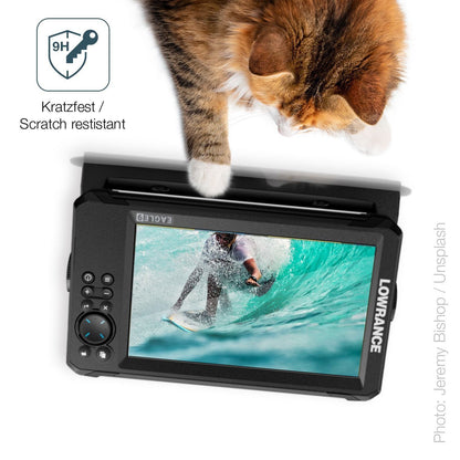 2x 9H Schutzfolie für Lowrance Eagle 9 Panzerfolie (3)