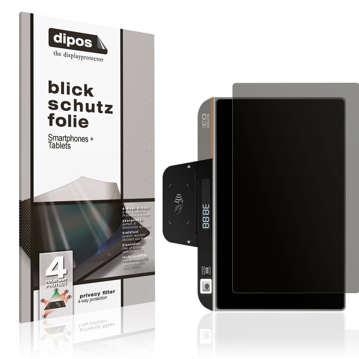 Blickschutzfolie für Sunmi D3 Mini matt Schutzfoli (1)