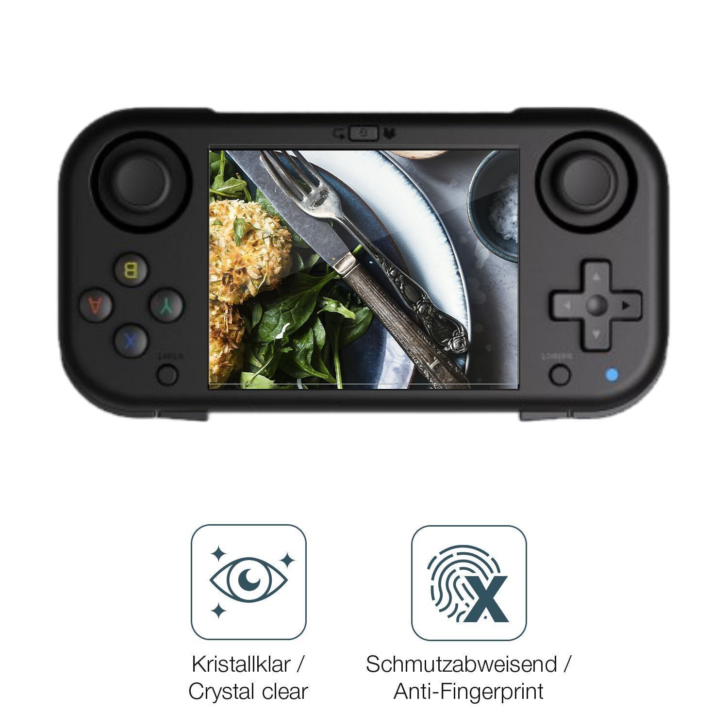 2x Schutzfolie klar für Magicx Mini Zero 28 Displa (4)