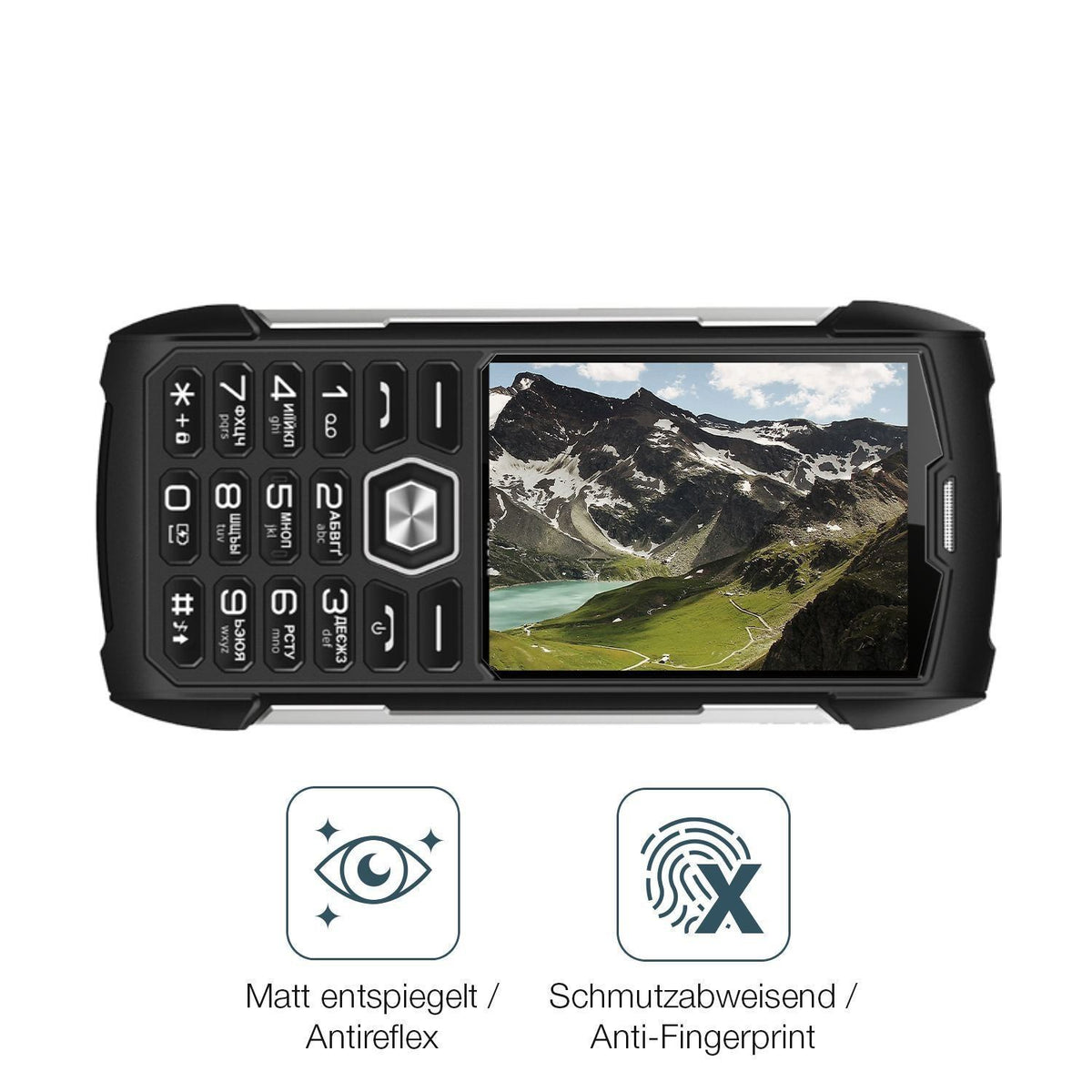 2x 9H Schutzfolie matt für Sigma X-treme PK68 Panz (5)