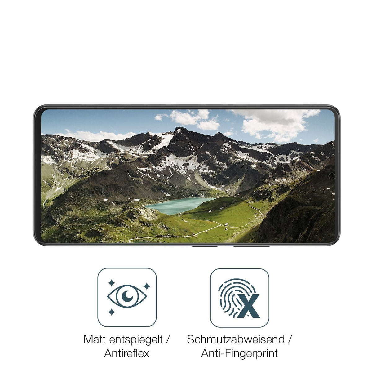 4x Schutzfolie matt für Doogee Note 58 Pro Display (4)