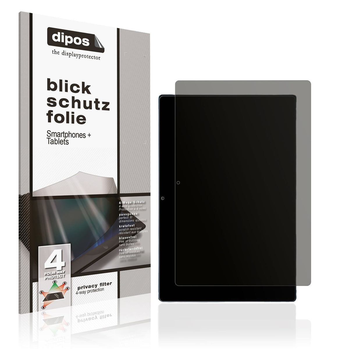 Blickschutzfolie für ZIOVO Z168 matt Schutzfolie P (1)
