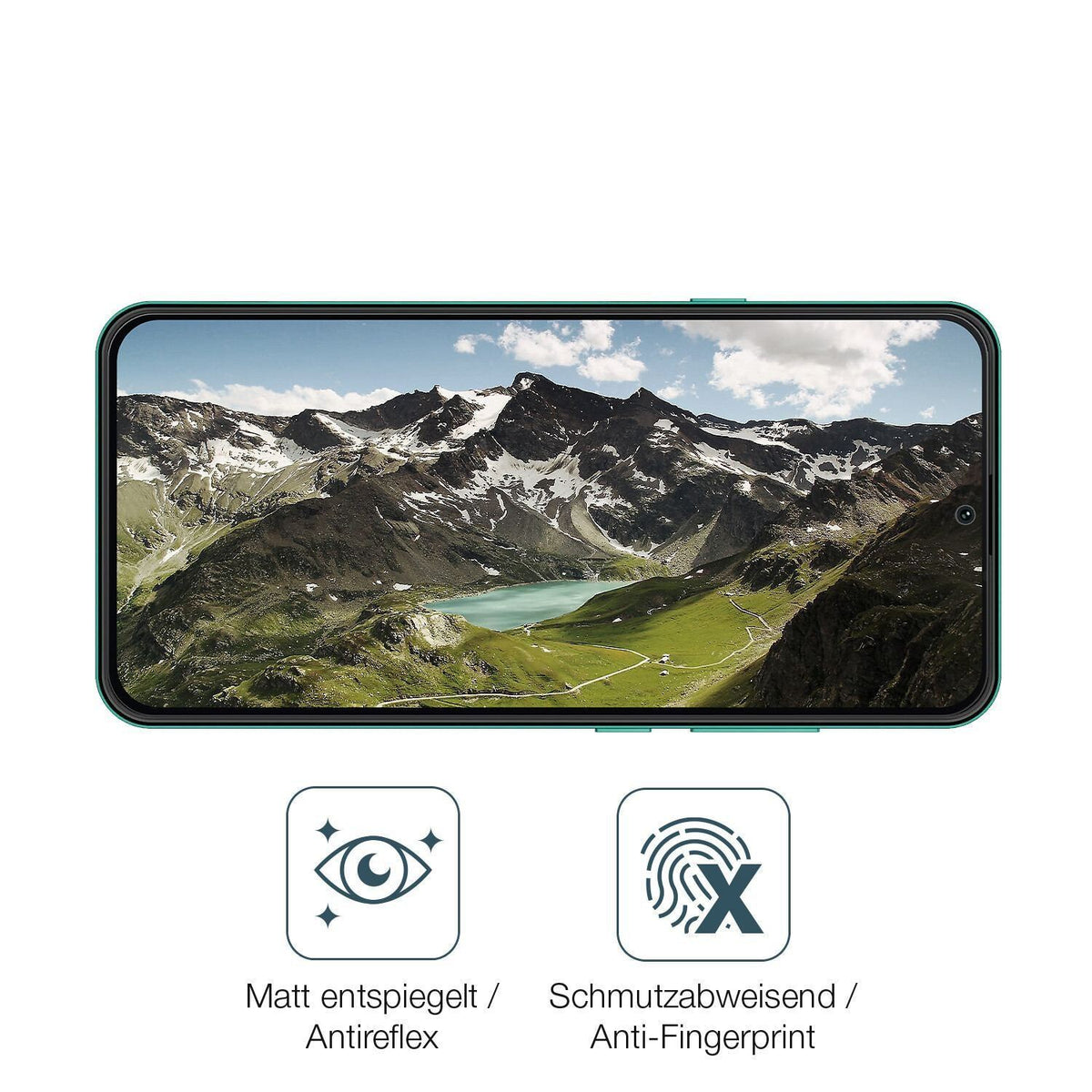 2x 9H Schutzfolie matt für Hisense Infinity E40 Li (5)