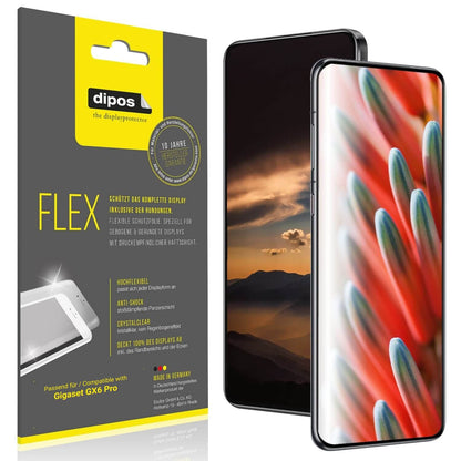 2x 3D Full Cover Schutzfolie für Gigaset GX6 Pro (1)