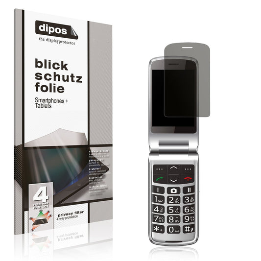 Blickschutzfolie für Bea-fon SL646 matt Schutzfoli (1)