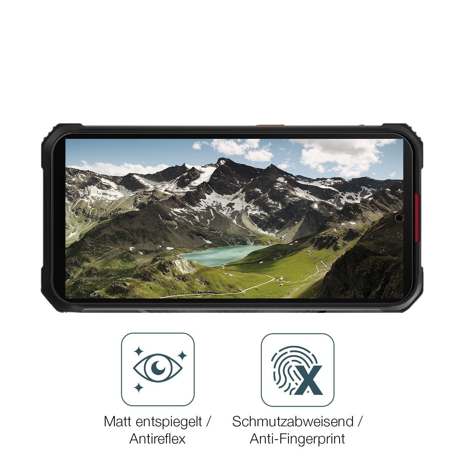 2x 9H Schutzfolie matt für Hotwav Cyber 9 Pro Panz (5)