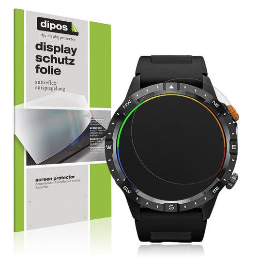 6x Schutzfolie matt für Banlvs Smartwatch 1.39 Zol (1)