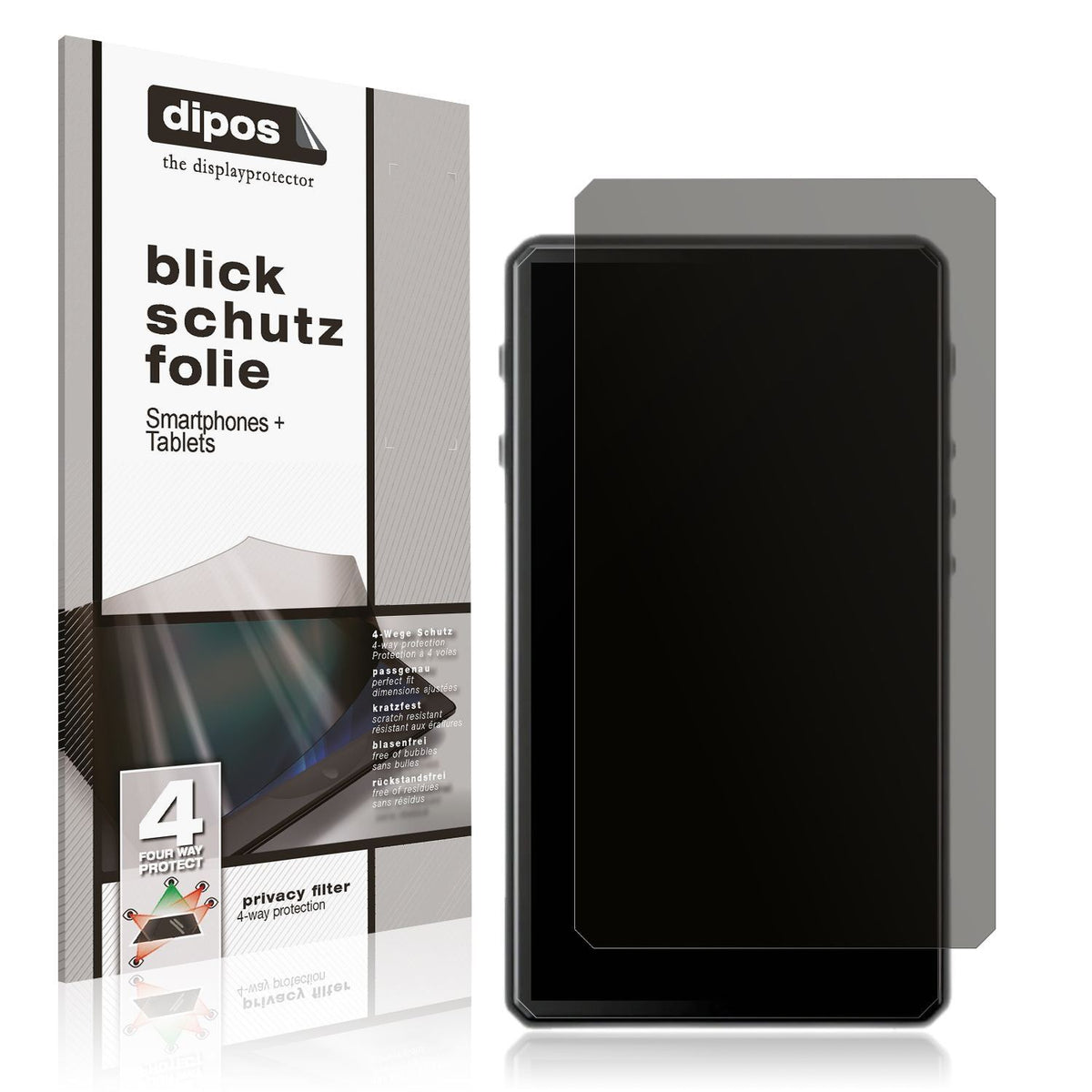 Blickschutzfolie für HiBy R5 II matt Schutzfolie P (1)