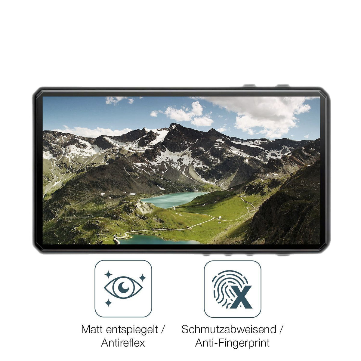 2x 9H Schutzfolie matt für HiBy R5 II Panzerfolie (5)