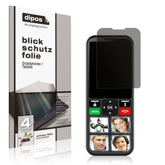 Blickschutzfolie für Geemarc CL8000 matt Schutzfol (1)