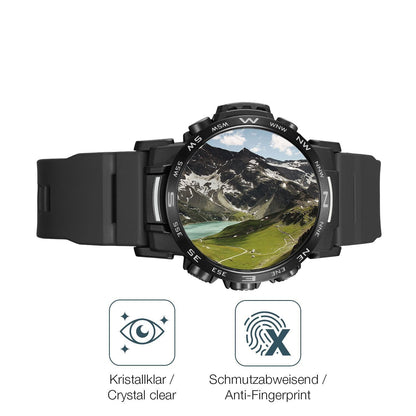 6x Schutzfolie klar für Casio PRW-35Y-1B Display-S (4)