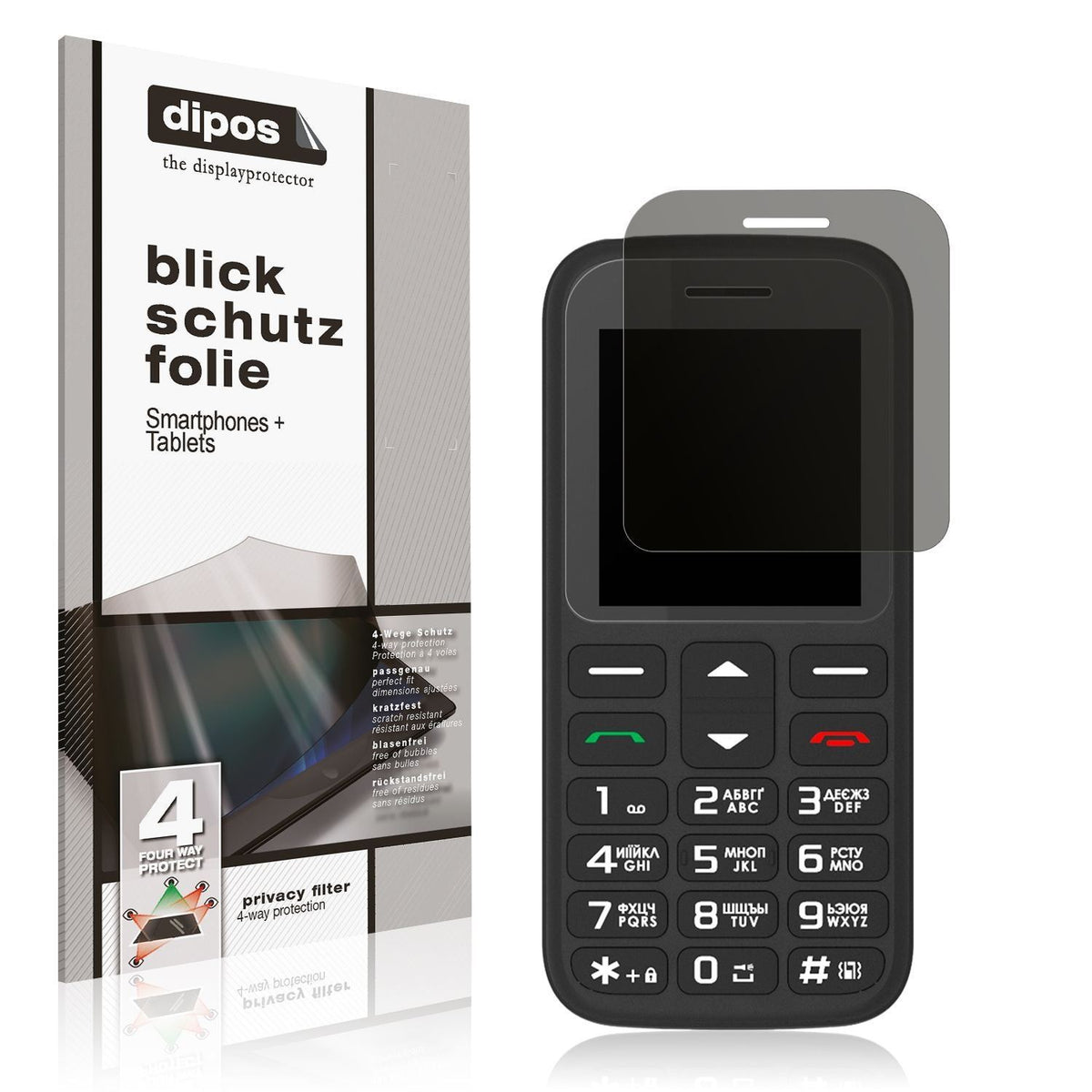 Blickschutzfolie für Sigma Comfort 50 Hit matt Sch (1)