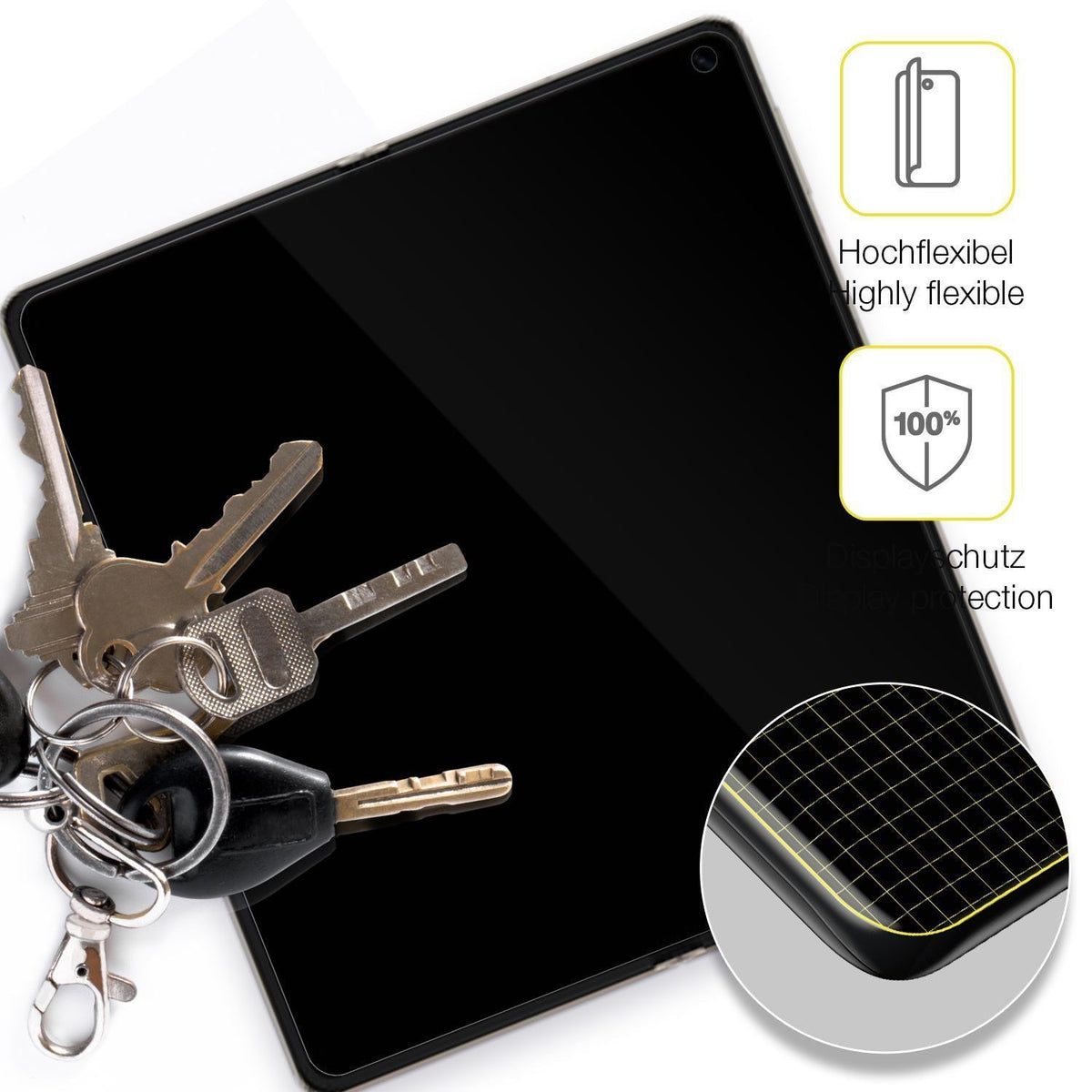 2x 3D Full Cover Schutzfolie für Huawei Mate X6 In (3)