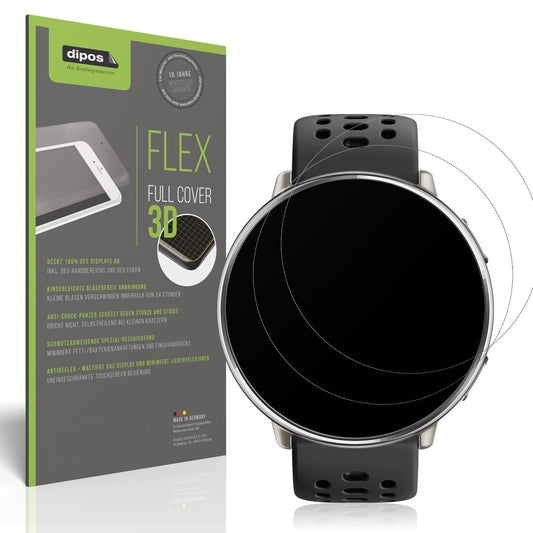 2x Full Cover Schutzfolie matt für Amazfit Active  (1)