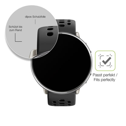 2x Full Cover Schutzfolie matt für Amazfit Active  (6)