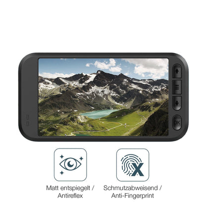 2x Schutzfolie matt für Miofive S1 Dashcam Display (4)