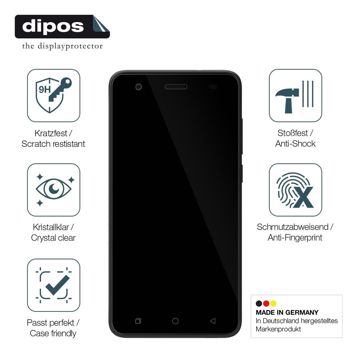 2x 9H Schutzfolie für Coolpad Legacy GO Panzerfoli (7)