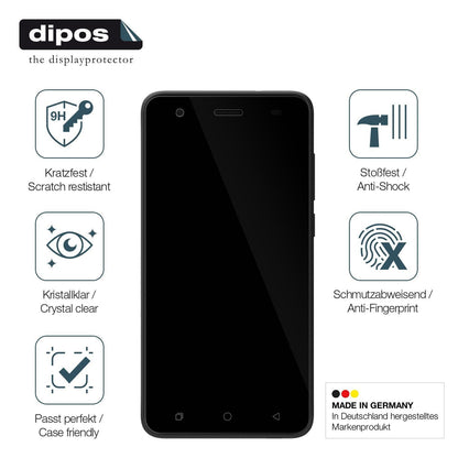 2x 9H Schutzfolie für Coolpad Legacy GO Panzerfoli (7)