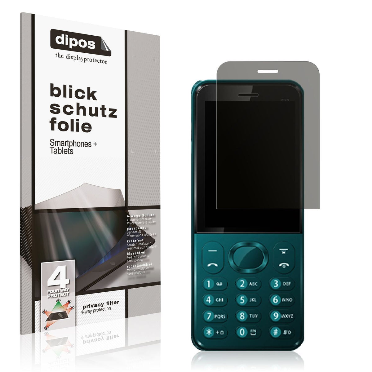 Blickschutzfolie für Benco P27 matt Schutzfolie Pr (1)