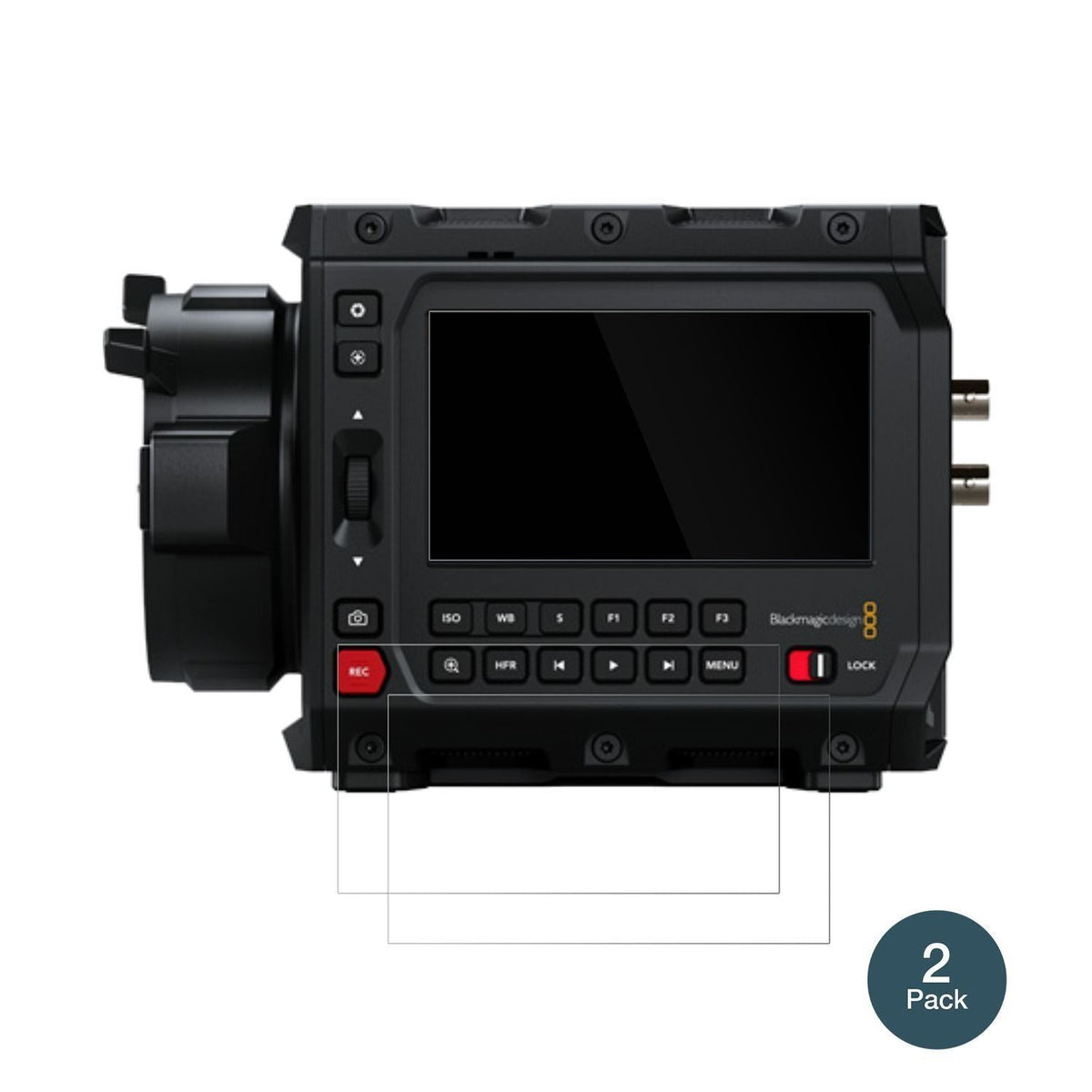 2x 9H Schutzfolie für Blackmagic Design Pyxis 6K P (2)