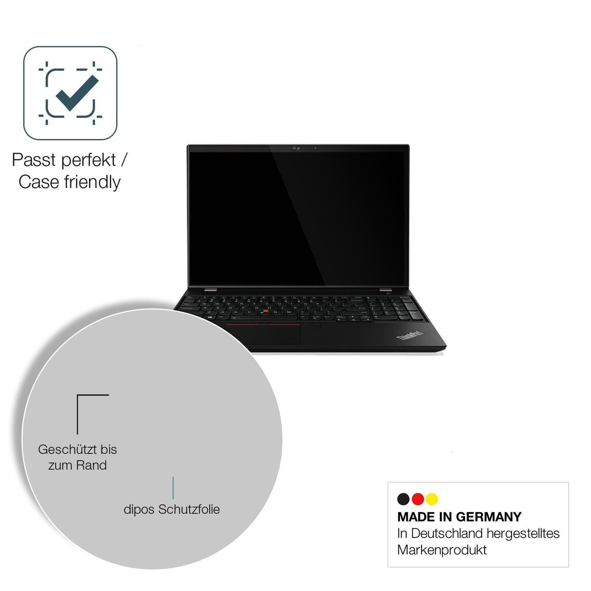 2x 9H Schutzfolie für Lenovo Thinkpad T15 Panzerfo (6)