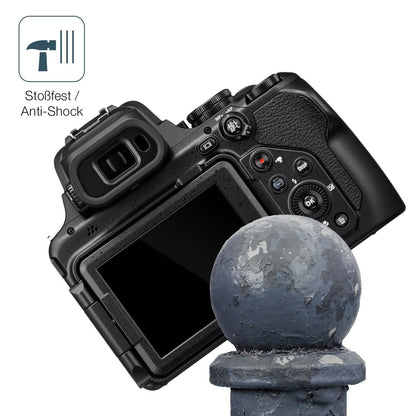 2x 9H Schutzfolie für Nikon Coolpix P1100 Panzerfo (4)