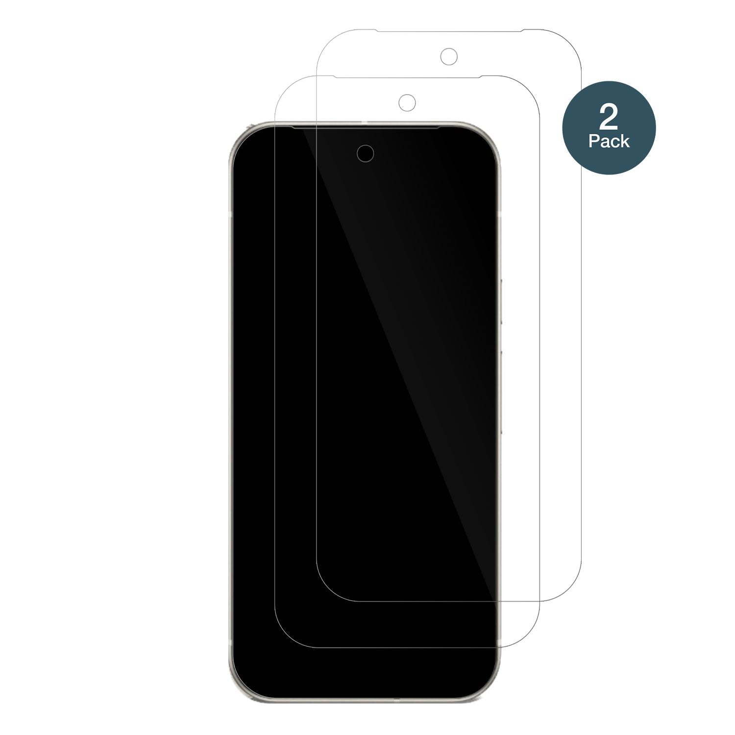 2x 9H Schutzfolie für Google Pixel 9a Panzerfolie (2)