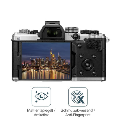 4x Schutzfolie matt für OM System OM-3 Display-Sch (4)
