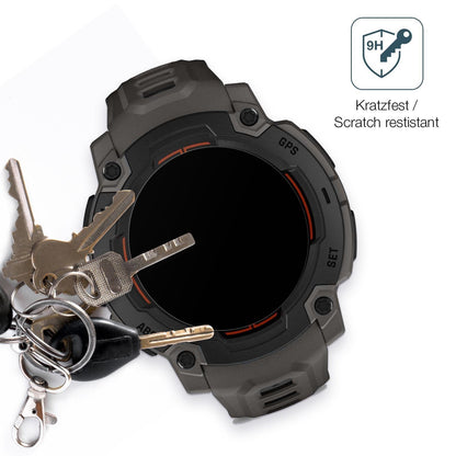 2x 9H Schutzfolie matt für Garmin Instinct E 45mm  (3)