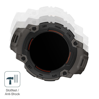 2x 9H Schutzfolie matt für Garmin Instinct E 45mm  (4)