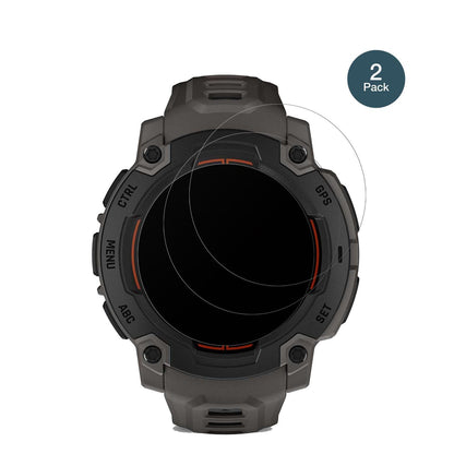 2x 9H Schutzfolie matt für Garmin Instinct E 40mm  (2)